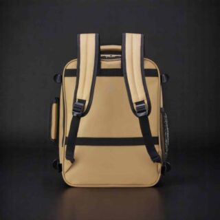 Delsey Σακίδιο Πλάτης Ταξιδίου Maubert 24lt Beige