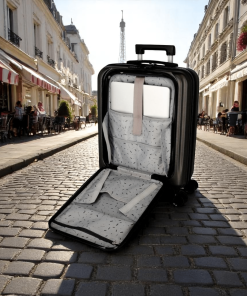 Movom Dayton Βαλίτσα Καμπίνας Slim 55cm Μαύρη