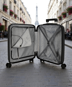 Movom Dayton Βαλίτσα Καμπίνας Slim 55cm Μαύρη