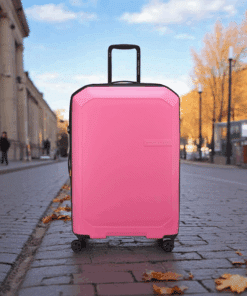 Delsey Anvers Βαλίτσα Μεγάλη 75.5cm Expandable Ροζ
