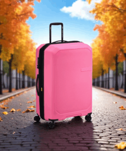 Delsey Anvers Βαλίτσα Μεγάλη 75.5cm Expandable Ροζ