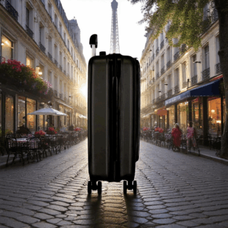 Movom Dayton Βαλίτσα Καμπίνας Slim 55cm Μαύρη