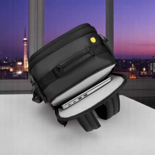 Delsey Σακίδιο Πλάτης Ταξιδίου Maubert 24lt Μαύρο