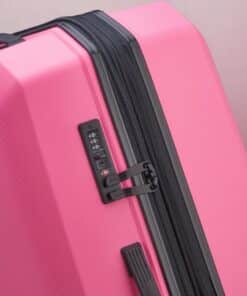 Delsey Anvers Βαλίτσα Μεγάλη 75.5cm Expandable Ροζ