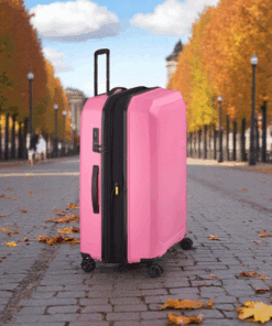 Delsey Anvers Βαλίτσα Μεγάλη 75.5cm Expandable Ροζ