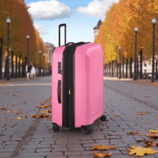 Delsey Anvers Βαλίτσα Μεσαία 64.5cm Expandable Ροζ