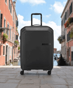 Delsey Anvers Βαλίτσα Μεσαία 64.5cm Expandable Μαύρη