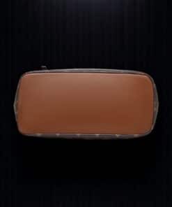 Foxer 9158135F Τσάντα Γυναικεία Καφέ Χιαστί Χειρός PVC