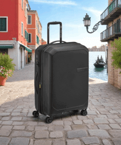 Delsey Anvers Βαλίτσα Μεσαία 64.5cm Expandable Μαύρη