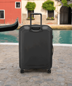 Delsey Anvers Βαλίτσα Μεσαία 64.5cm Expandable Μαύρη
