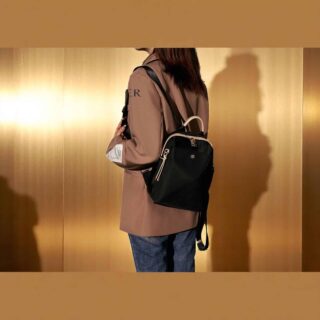 Foxer 9151130F Σακίδιο Πλάτης Γυναικείο Μαύρο