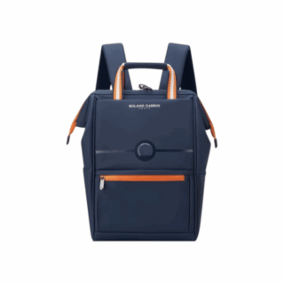 delsey roland garros σακίδιο turenne navy blue για laptop 14