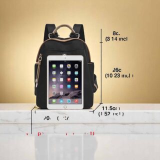 Foxer 9151130F Σακίδιο Πλάτης Γυναικείο Μαύρο