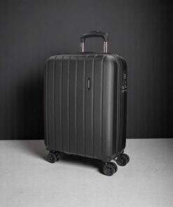 Movom Wood Σετ Βαλίτσες 55-65-75cm Μαύρες
