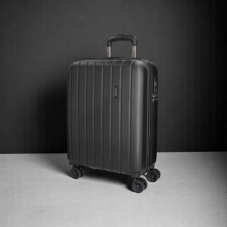 Movom Wood Σετ Βαλίτσες 55-65-75cm Μαύρες