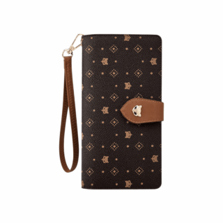 Foxer 2161013F Πορτοφόλι Γυναικείο Καφέ PVC