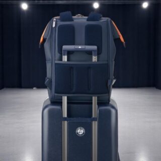 delsey roland garros σακίδιο turenne navy blue για laptop 14