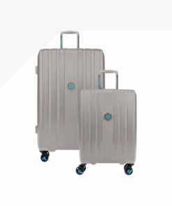 BG Berlin Enduro Σετ Βαλίτσες Beige Expandable 54cm-77cm Polypropylene