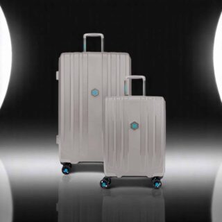 BG Berlin Enduro Σετ Βαλίτσες Beige Expandable 54cm-77cm Polypropylene