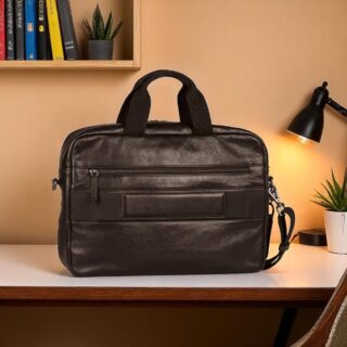 Camel Active Pine Δερμάτινος Χαρτοφύλακας Καφέ L