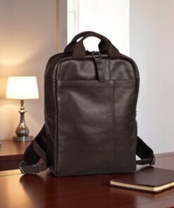 Camel Active Pine Καφέ Δερμάτινο Σακίδιο Πλάτης L