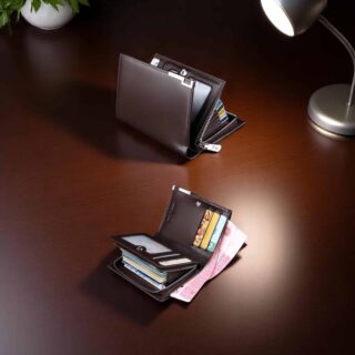 Δερμάτινο Πορτοφόλι William Polo 218 Coffee