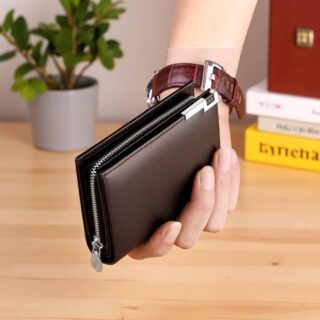 Δερμάτινο Πορτοφόλι William Polo 218 Coffee