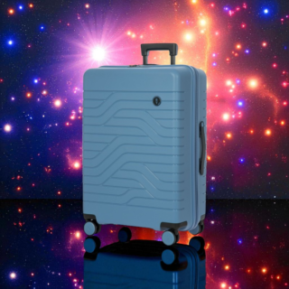 B|Y Βαλίτσα μεσαία expandable 71cm Ulisse Grey Blue