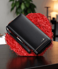 William Polo 195182 Δερμάτινο Ανδρικό Πορτοφόλι Μαύρο