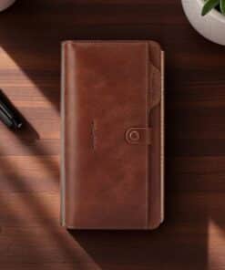 William Polo 218163 Καφέ Δερμάτινο Ανδρικό Πορτοφόλι