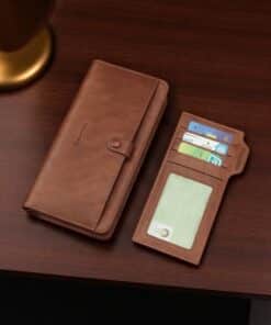 William Polo 218163 Καφέ Δερμάτινο Ανδρικό Πορτοφόλι