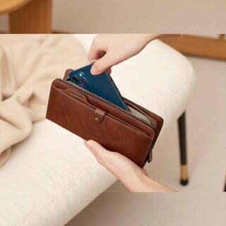 William Polo 218163 Καφέ Δερμάτινο Ανδρικό Πορτοφόλι