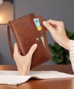 William Polo 218163 Καφέ Δερμάτινο Ανδρικό Πορτοφόλι