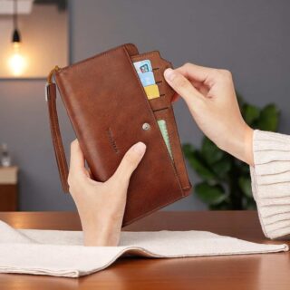 William Polo 218163 Καφέ Δερμάτινο Ανδρικό Πορτοφόλι