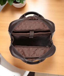 Camel Active Pine Καφέ Δερμάτινο Σακίδιο Πλάτης L