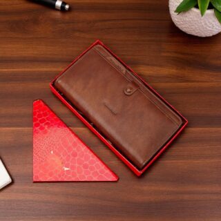 William Polo 218163 Καφέ Δερμάτινο Ανδρικό Πορτοφόλι