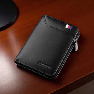 Δερμάτινο Ανδρικό πορτοφόλι William Polo 293 black