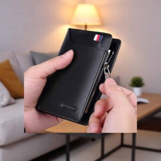 Δερμάτινο Ανδρικό πορτοφόλι William Polo 293 black