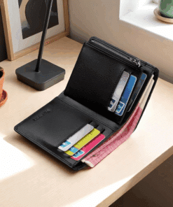 Δερμάτινο Ανδρικό πορτοφόλι William Polo 293 black