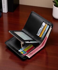 Δερμάτινο Ανδρικό πορτοφόλι William Polo 293 black