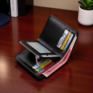 Δερμάτινο Ανδρικό πορτοφόλι William Polo 293 black