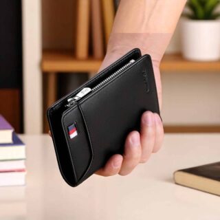 Δερμάτινο Ανδρικό πορτοφόλι William Polo 293 black