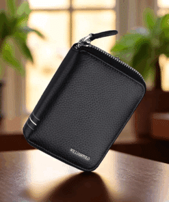 William Polo 236 Μαύρο Δερμάτινο Ανδρικό Πορτοφόλι