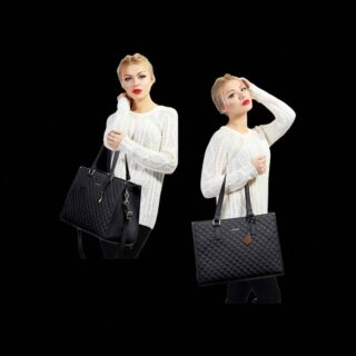 Lovevook WB2033 Μαύρη Γυναικεία Τσάντα Φαγητού & Laptop 15.6”