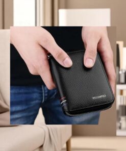 William Polo 236 Μαύρο Δερμάτινο Ανδρικό Πορτοφόλι