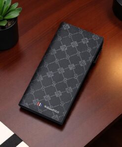 William Polo 221585 Μαύρο Ανδρικό Πορτοφόλι PVC