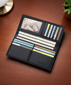 William Polo 221585 Μαύρο Ανδρικό Πορτοφόλι PVC