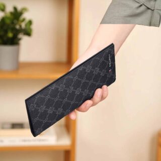 William Polo 221585 Μαύρο Ανδρικό Πορτοφόλι PVC