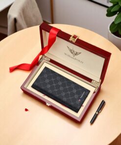 William Polo 221585 Μαύρο Ανδρικό Πορτοφόλι PVC