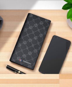 William Polo 221585 Μαύρο Ανδρικό Πορτοφόλι PVC